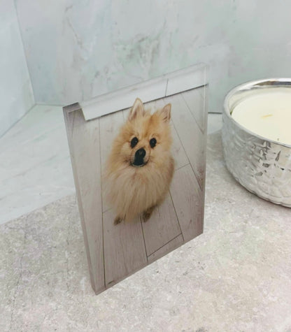 Photo acrylic block