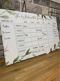 Family weekly planner