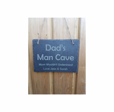 Mum wouldn’t understand garden slate sign