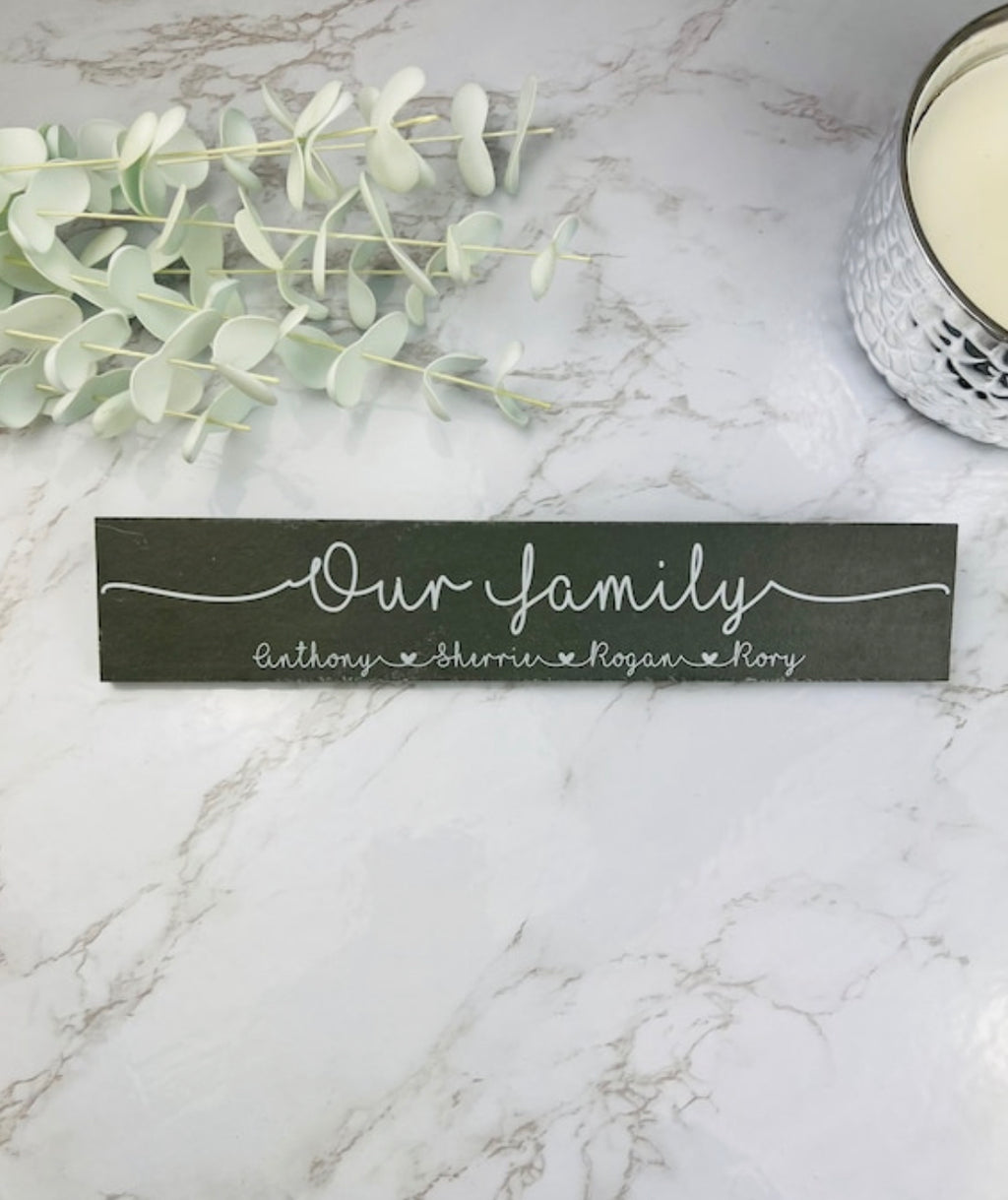 Our family slate