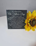 Father’s day memorial plaque