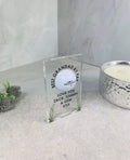 Acrylic golf ball holder