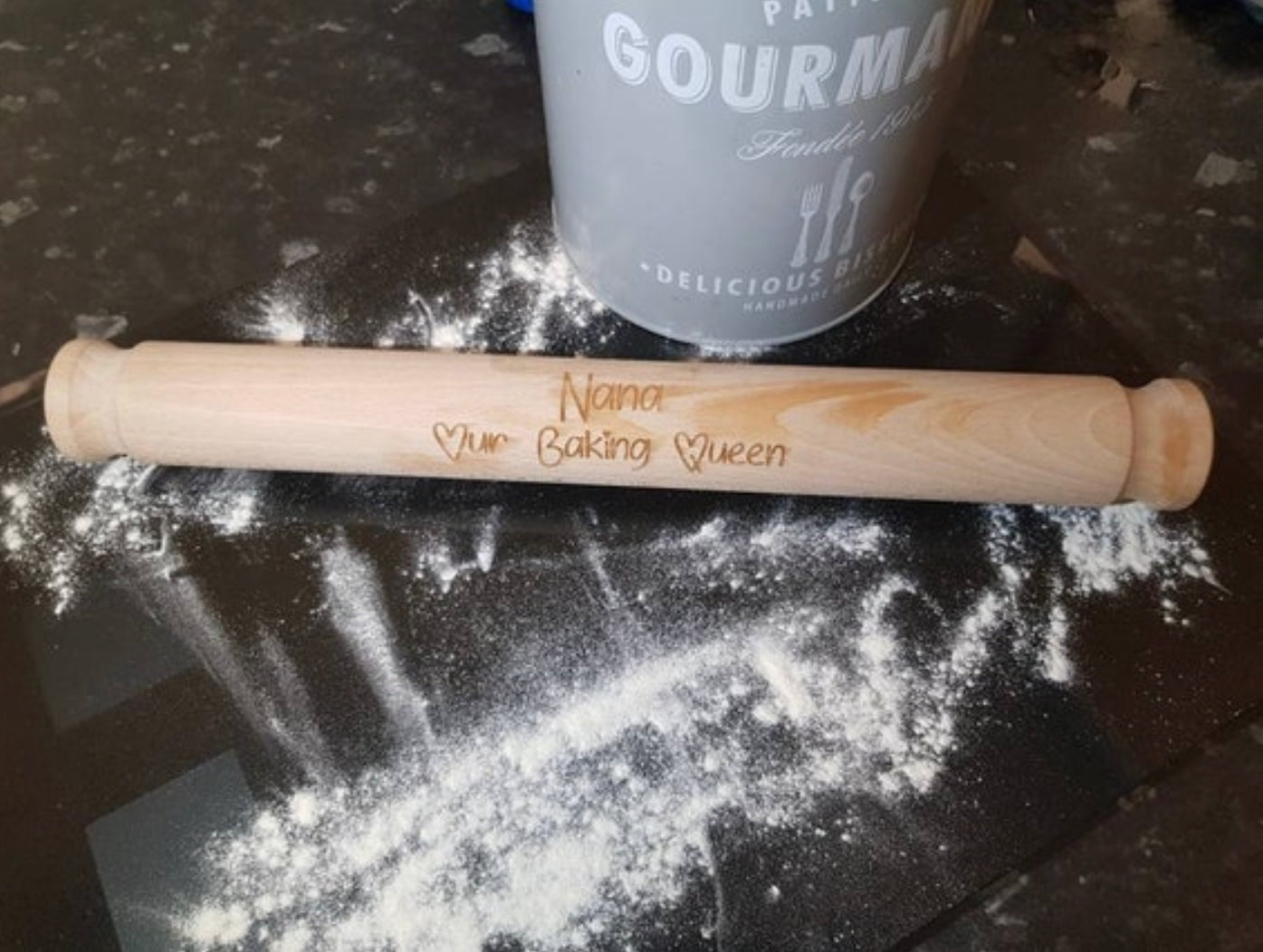 Wooden rolling pin