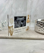 Baby scan acrylic block